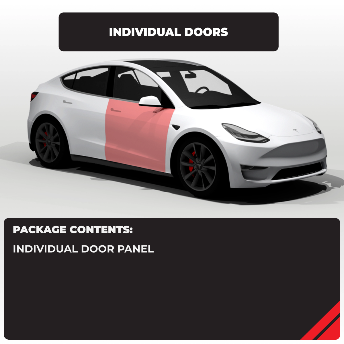 Tesla Door Individual Paint Protection Set - Drive Protected Shop