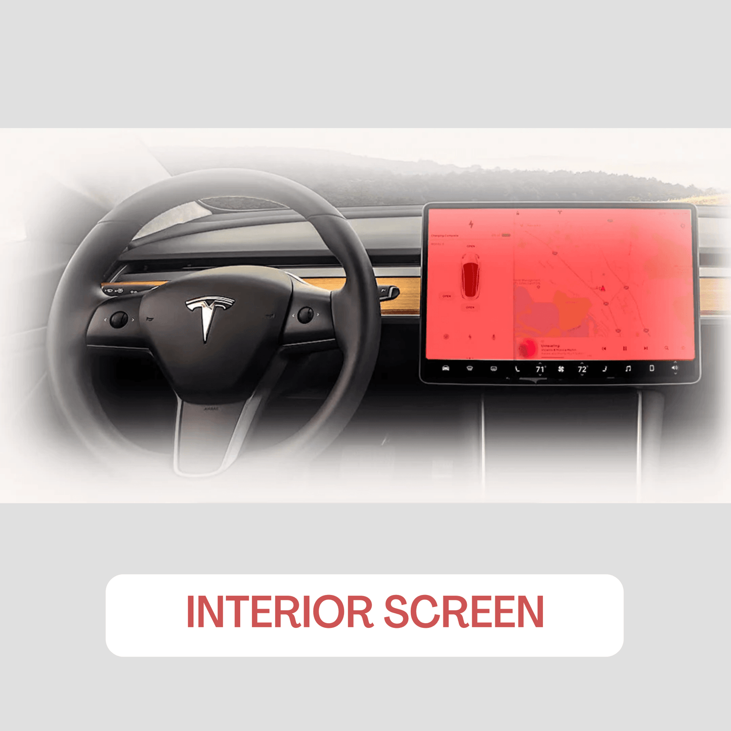 Tesla Interior Touch Screen Protection Film - Drive Protected Shop