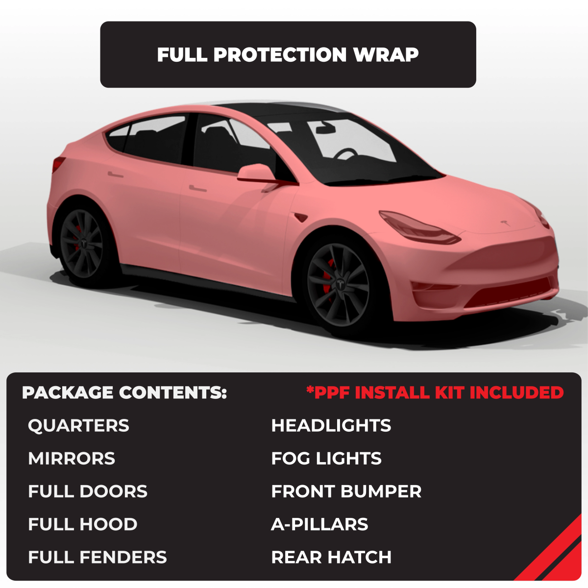 Tesla Model Y Full Paint Protection Film Wrap - Drive Protected Shop